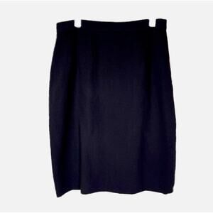 Vintage Giorgio Armani Pencil Style Skirt - CHOCOLATE